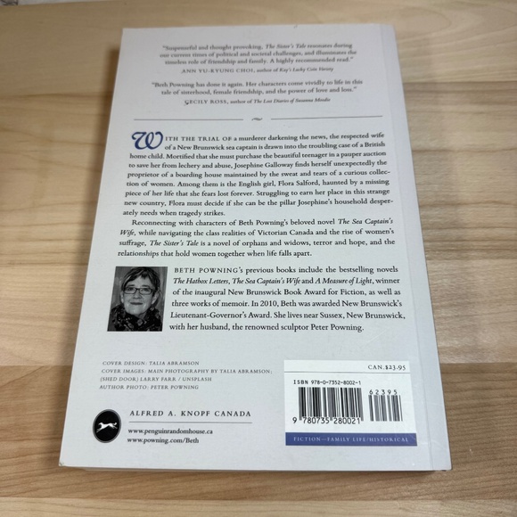 THE SISTER'S TALE by Beth Powning Buy 1 for $12, 2 for $20, 3 for $24 - Picture 2 of 4